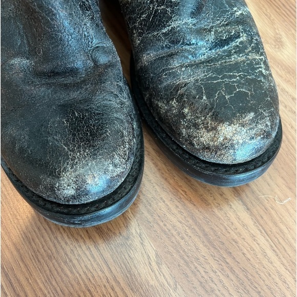 Frye Boots Distressed Leather Veronica Women’s Size 7 - Picture 9 of 16